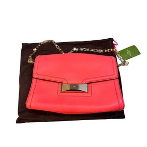 New Kate Spade Carroll Park Scarlette Leather‎ Chain Strap Bag